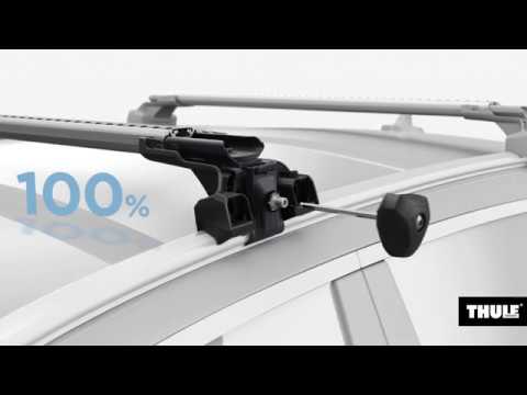 Thule WingBar Edge - Black Flush Rails - BMW iX2 5-dr SUV, 2024 on